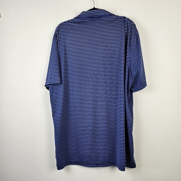 RLX 100 USGA Green Section Striped Short Sleeve Polo Shirt Size XL - Picture 6 of 6